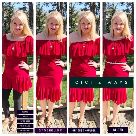 LuLaRoe CiCi Dress Black NWT size S *unicorn* - Picture 15 of 16